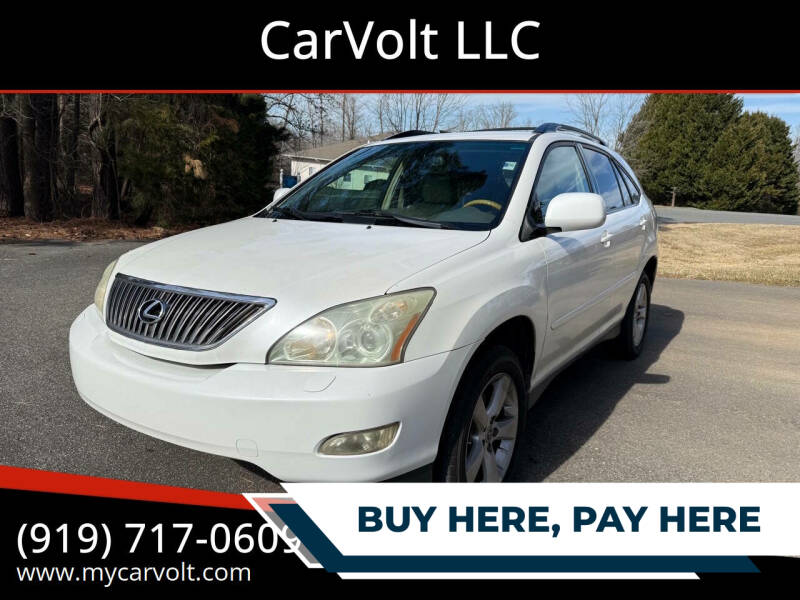 2007 Lexus RX 350 for sale at CarVolt LLC in Mebane NC