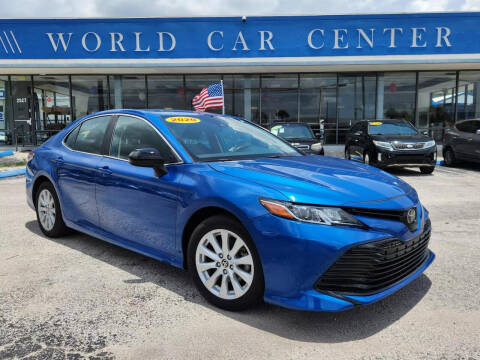 2020 Toyota Camry for sale at WORLD CAR CENTER & FINANCING LLC in Kissimmee FL