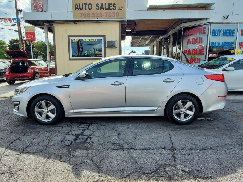 2014 Kia Optima for sale at DAGO'S AUTO SALES LLC in Dalton, GA