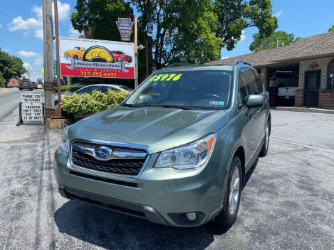 2016 Subaru Forester for sale at Mike's Motor Zone in Lancaster PA