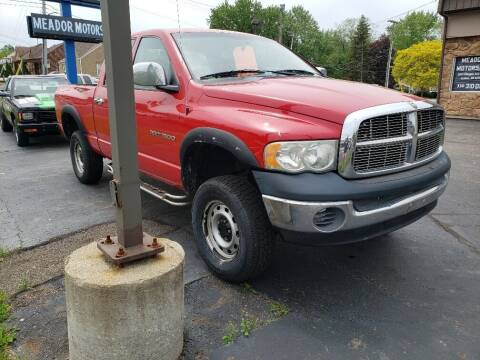 2005 Dodge Ram 1500 for sale at Meador Motors LLC in Canton OH