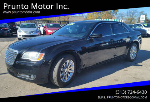 2013 Chrysler 300 for sale at Prunto Motor Inc. in Dearborn MI
