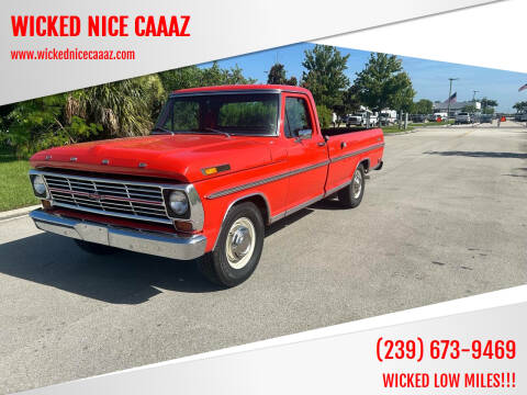 1969 Ford Ranger for sale at WICKED NICE CAAAZ in Cape Coral FL