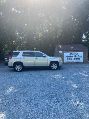 2013 GMC Terrain for sale at Don's Auto Sales in Benson NC