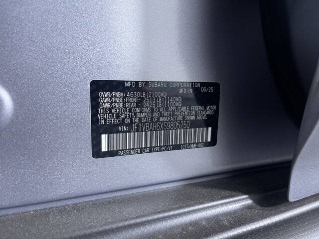 2025 Subaru WRX Premium