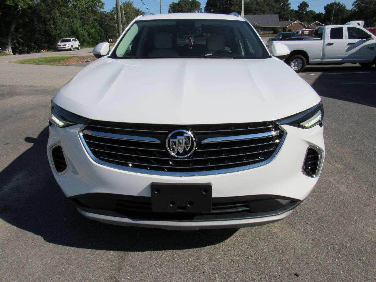 White 2021 Buick Envision Preferred Preferred 4dr Crossover 2