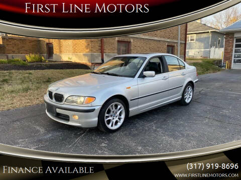 2003 BMW 3 Series for sale at First Line Motors in Brownsburg IN