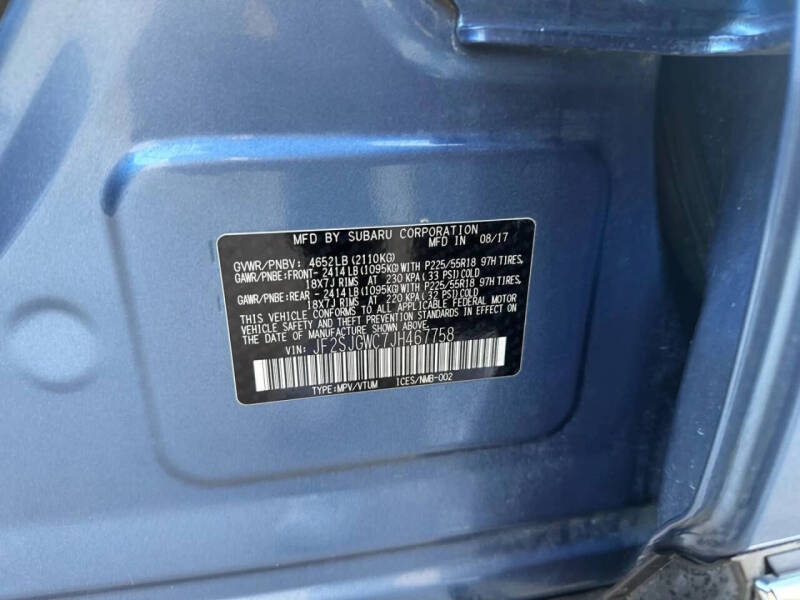 2018 Subaru Forester 2.0XT Touring