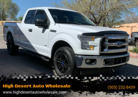 2017 Ford F-150 for sale at High Desert Auto Wholesale in Albuquerque NM