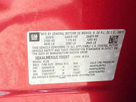 2018 GMC Terrain SLE