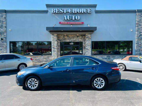 2016 Toyota Camry for sale at Best Choice Auto in Evansville IN