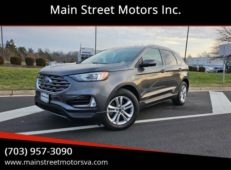 Used 2020 Ford Edge SEL with VIN 2FMPK4J99LBA15253 for sale in Chantilly, VA