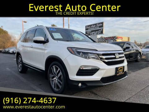 2016 Honda Pilot for sale at Everest Auto Center in Sacramento CA