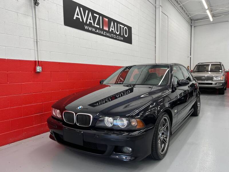 2002 BMW M5 for sale at AVAZI AUTO GROUP LLC in Gaithersburg MD