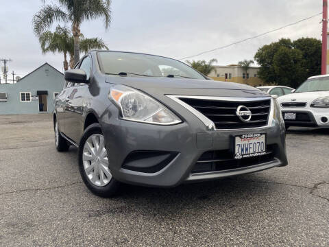 2017 Nissan Versa for sale at Galaxy of Cars in North Hills CA