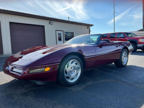 1993 Chevrolet Corvette for sale at Ryans Auto Sales in Muncie IN
