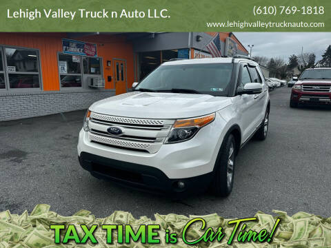 2013 Ford Explorer for sale at Lehigh Valley Truck n Auto LLC. in Schnecksville PA