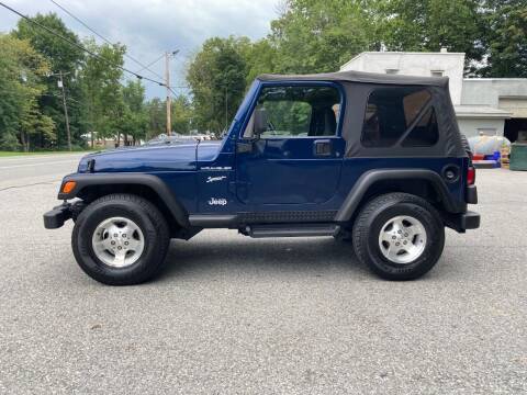 2002 Jeep Wrangler for sale at DND AUTO GROUP in Belvidere NJ