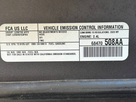 2020 Dodge Journey SE Value