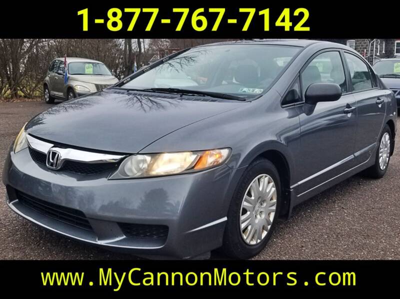 2009 Honda Civic for sale at Cannon Motors in Silverdale PA