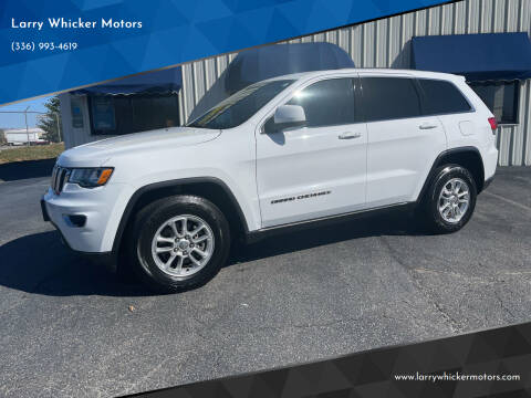 2018 Jeep Grand Cherokee for sale at Larry Whicker Motors in Kernersville NC