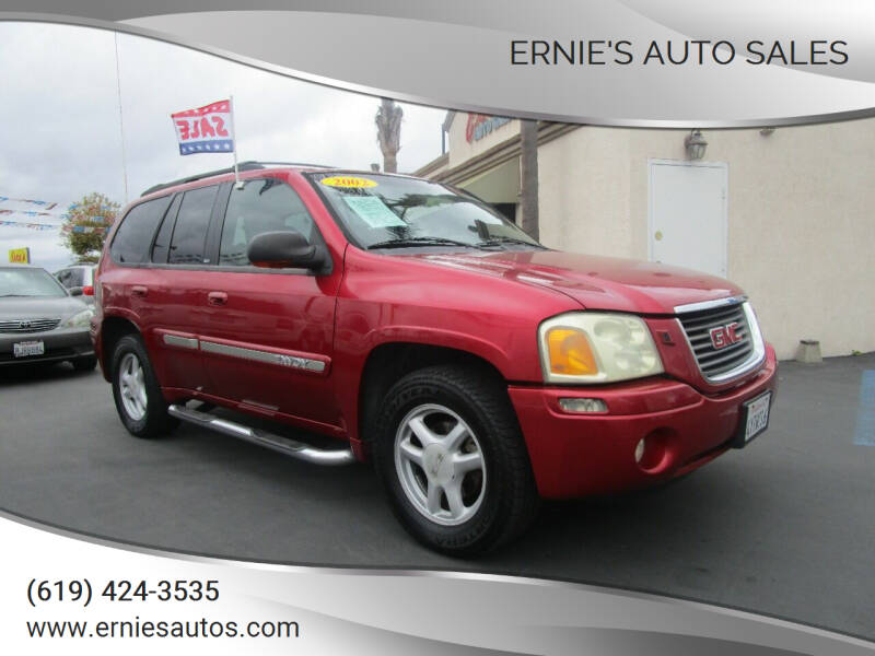 2002 GMC Envoy for sale at Ernie's Auto Sales in Chula Vista CA