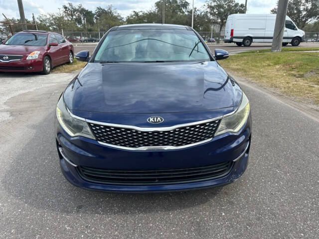 2018 Kia Optima for sale at Entourage Auto Sales in Tampa, FL