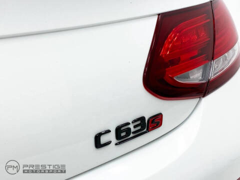 2017 Mercedes-Benz C-Class AMG C 63 S