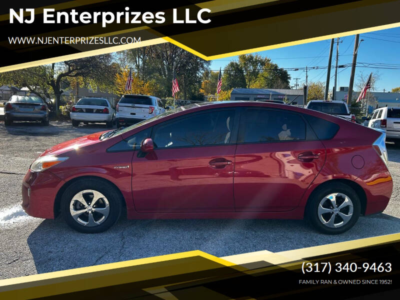 2015 Toyota Prius for sale at NJ Enterprizes LLC in Indianapolis IN