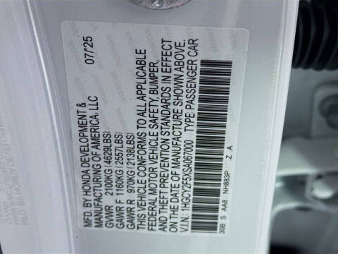 2025 Honda Accord Hybrid Sport