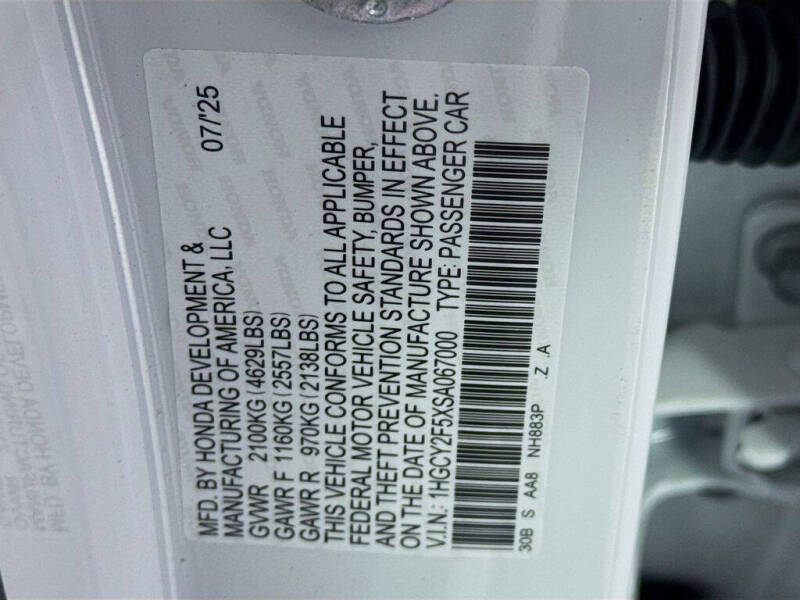 2025 Honda Accord Hybrid Sport