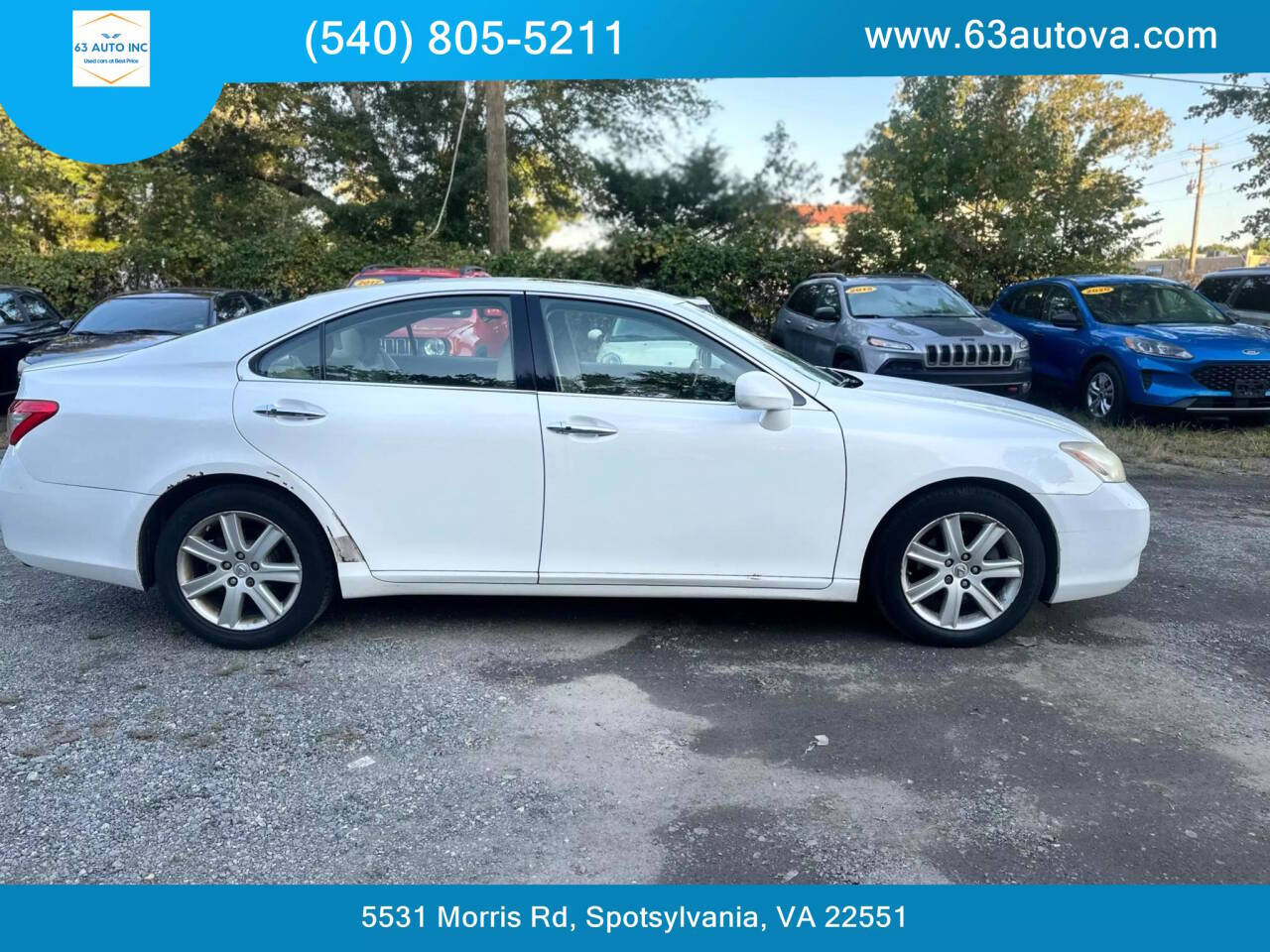 2009 Lexus ES 350 for sale at 63 Auto Inc in Spotsylvania, VA