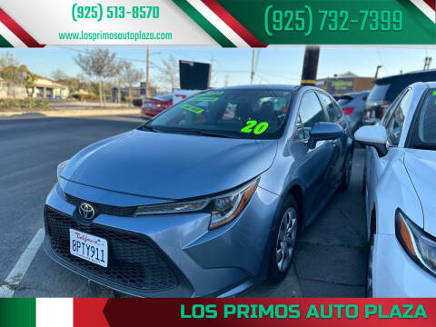 2020 Toyota Corolla for sale at Los Primos Auto Plaza in Brentwood CA