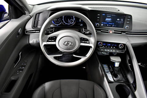 2023 Hyundai Elantra Hybrid Blue