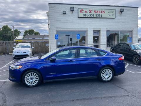 2015 Ford Fusion Hybrid for sale at C & S SALES in Belton MO