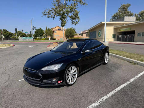 2013 Tesla Model S for sale at LUX AUTOMOTIVE in Riverside CA