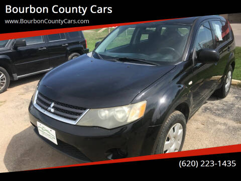 2008 Mitsubishi Outlander for sale at Bourbon County Cars in Fort Scott KS