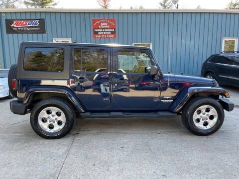 2013 Jeep Wrangler Unlimited for sale at Upton Truck and Auto in Upton MA