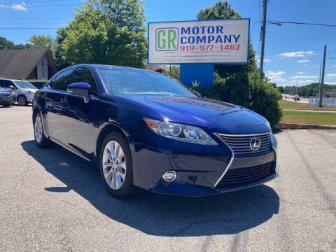 2014 Lexus ES 300h for sale at GR Motor Company in Garner NC