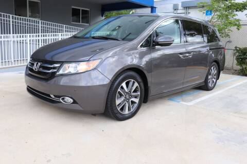2016 Honda Odyssey for sale at PERFORMANCE AUTO WHOLESALERS in Miami FL