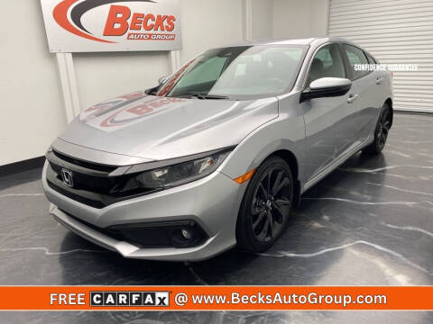 2020 Honda Civic for sale at Becks Auto Group in Mason OH