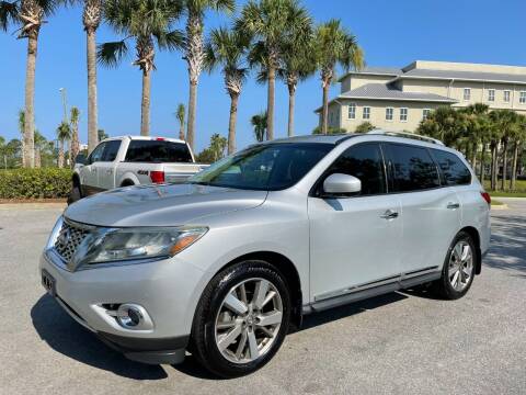 2014 Nissan Pathfinder for sale at Gulf Financial Solutions Inc DBA GFS Autos in Panama City Beach FL