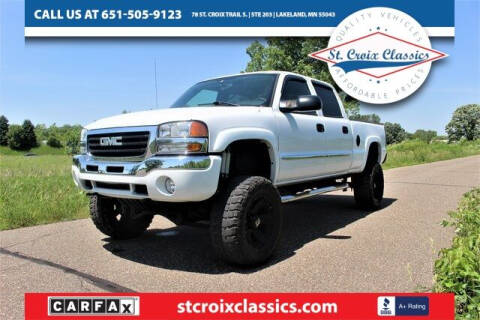 2004 GMC Sierra 2500 for sale at St. Croix Classics in Lakeland MN