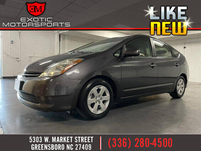 2008 Toyota Prius for sale at Exotic Motorsports in Greensboro NC