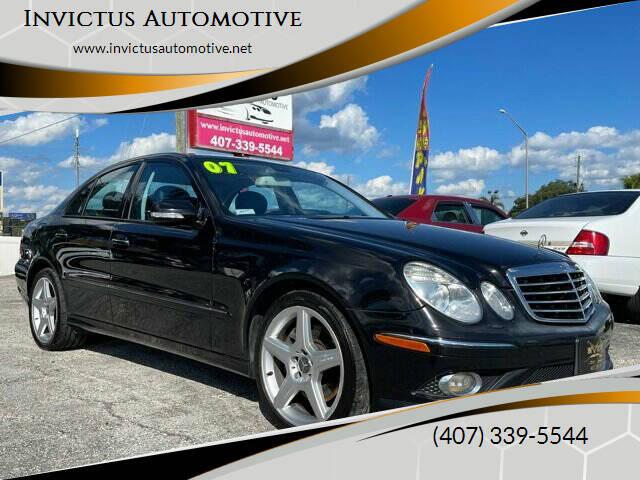 2007 Mercedes-Benz E-Class for sale at Invictus Automotive in Longwood FL
