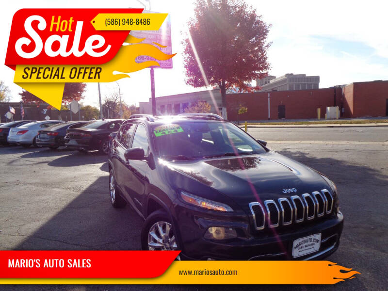 2015 Jeep Cherokee for sale at MARIO'S AUTO SALES in Mount Clemens MI