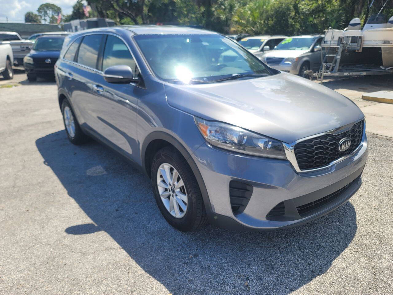 Gray 2020 Kia Sorento L L 4dr SUV 2