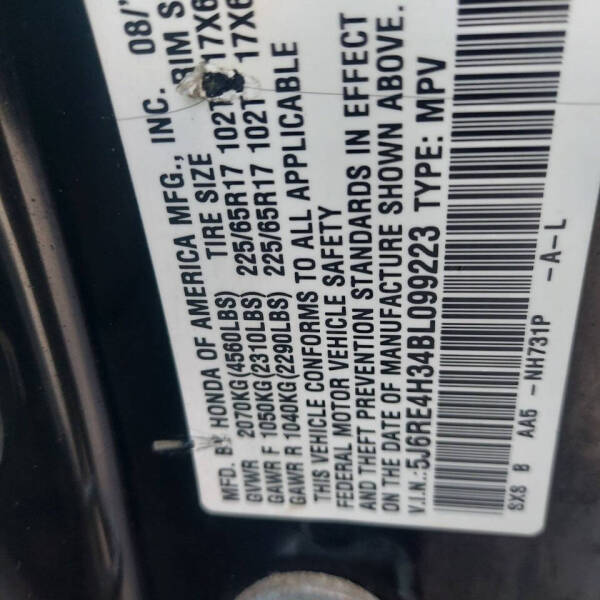 2011 Honda CR-V LX