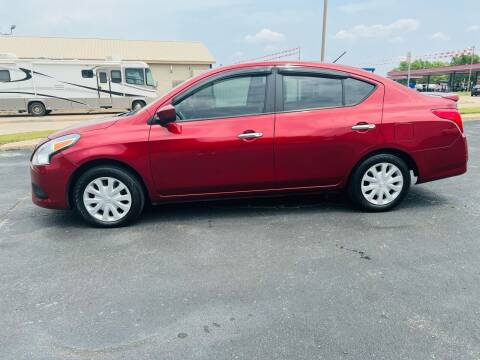 2018 Nissan Versa for sale at Pioneer Auto in Ponca City OK