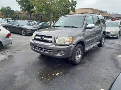 2007 Toyota Sequoia for sale at LAND & SEA BROKERS INC in Pompano Beach FL